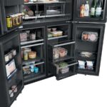 Haier Horizon HCW99F18DIMB - Frigorífico americano No Frost, 182.5 cm, 630 L, Negro - Imagen 13