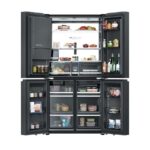 Haier Horizon HCW99F18DIMB - Frigorífico americano No Frost, 182.5 cm, 630 L, Negro - Imagen 6