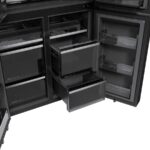 Haier Horizon HCW99F18DIMB - Frigorífico americano No Frost, 182.5 cm, 630 L, Negro - Imagen 9
