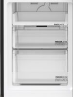 ALPHA Elite-180 - Frigorífico combi No Frost, 179 cm, 262 L, Negro - Imagen 5