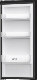 ALPHA Elite-180 - Frigorífico combi No Frost, 179 cm, 262 L, Negro - Imagen 6