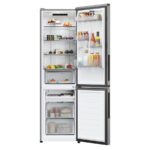 Candy City Fresco CNCQ2T518EX - Frigorífico combi No Frost, 182.5 cm, 279 L, Inox - Imagen 3