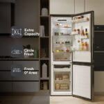 Candy City Fresco CNCQ2T518EX - Frigorífico combi No Frost, 182.5 cm, 279 L, Inox - Imagen 5