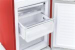 Exquisit RKGC250-70-H-160E - Frigorífico combi, 183 cm, 244 L, Rojo - Imagen 5