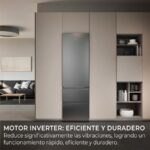 Haier Series 3 HTR3620DNMG - Frigorífico combi No Frost, 205 cm, 414 L, Inox - Imagen 18