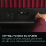 Horno a vapor - AEG Serie 6000 V7PBR521SB, Integrable, Pirolítico, 72 l, 596 mm, Negro - Imagen 5