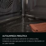Horno a vapor - AEG Serie 6000 V7PBR521SB, Integrable, Pirolítico, 72 l, 596 mm, Negro - Imagen 6