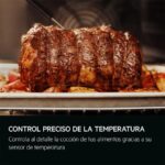 Horno a vapor - AEG Serie 7000 TR7PB73FSB, display color, WiFi, sonda térmica, Integrado + Libre instalación, Pirolítico, 72 l, 59,6 cm, Negro - Imagen 8
