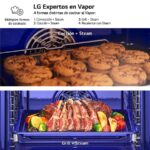 Horno a vapor - LG WS9D7651WS, Multifunción, Sistema de limpieza Blue EasyClean™, 76 L, 59.2 cm, Acero inoxidable - Imagen 9