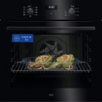 Horno - AEG TU5AB20WSK, Multifunción, Limpieza por agua, 72 l, Display LED, 60 cm, Negro