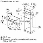 Horno - Balay 3HB5159B4, Serie Cristal, Multifunción, Hidrolítica, 71 l, Función Freidora de Aire, Aire Caliente 3D Profesional, 60 cm, Cristal Blanco - Imagen 8