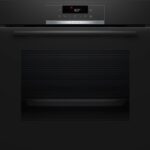 Horno - Bosch HBA572EB3, Serie 4, Multifunción, Pirolítico, 71 l, 3D Hotair, Función Air Fry, 60 cm, Negro