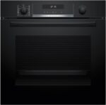Horno - Bosch HBG578EB7, Serie 6, Multifunción, Pirolítico, 71 l, 3d Hotair, Función Air Fry, 60 cm, Negro
