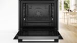 Horno - Bosch HBG578EB7, Serie 6, Multifunción, Pirolítico, 71 l, 3d Hotair, Función Air Fry, 60 cm, Negro - Imagen 3