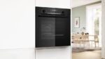 Horno - Bosch HBG578EB7, Serie 6, Multifunción, Pirolítico, 71 l, 3d Hotair, Función Air Fry, 60 cm, Negro - Imagen 5