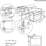 Horno compacto - AEG TM7NK721B, Multifunción, Esmalte fácil de limpiar, 44 l, Función Microondas, Cocción asistida, 60 cm, Negro - Imagen 2