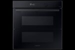 Horno de vapor - Samsung NV7B5750TDK/U1, Multifunción, Pirolítico, Air Fry, 76l, 59.5 cm, Dual Cook Flex, WiFi, Negro