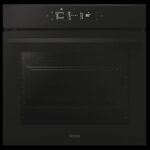 Horno - Haier ID Series 4 H6 ID46G3YTB, Multifunción, Pirolítico y por agua, 78 l, Guías telescópicas, 20 funciones, 60 cm, Negro