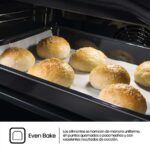 Horno - Hisense BI62216AXE2, Multifunción, Hidrolítica, 77 L, Cocción simultanea x 5, Guía telescopica, 59.5 cm, Acero Inox - Imagen 8
