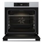 Horno - Hisense BI64223EPX, Multifunción, Pirolítico, 78 l, 59.5 cm, Modo Air Fry, Cocción Simultanea, Negro - Imagen 3