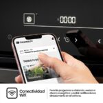 Horno - Hisense BSA66346ADBGWIFI, Multifunción, Hidrolítico, 77 l, 59.5 cm, WiFi, Doble Grill, Air Fry, Negro - Imagen 4