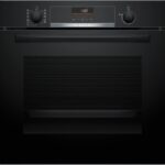 Horno multifunción - BOSCH Serie 6 HBG536EB4, Integrable, Hidrolítica, 71 l, 594 mm, Negro