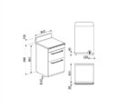 Smeg TR62IBL2 - Horno multifunción, 61 L - Imagen 3