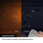 Horno - Samsung Dual Cook NV7B4430ZAB/U1, Multifunción, Pirolítico, 76l, 59.5 cm, Función WiFi con SmartThings, Negro - Imagen 6
