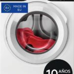 AEG LFE6G54H2B - Lavadora de carga frontal, 10.5 kg, 1400 rpm, Blanco