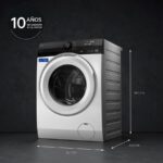AEG LFE6G54H2B - Lavadora de carga frontal, 10.5 kg, 1400 rpm, Blanco - Imagen 10