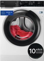 AEG LFR7314O4C - Lavadora de carga frontal, 10 kg, 1400 rpm, Blanco