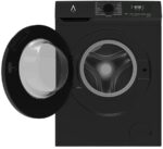 ALPHA TITAN Elite-7 - Lavadora de carga frontal, 7 kg, 1200 rpm, Negro