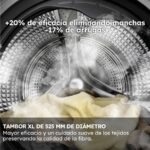 Haier HW100-B14367U-IB - Lavadora de carga frontal, 10 kg, 1400 rpm, Blanco - Imagen 13