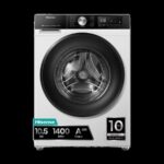 Hisense WF3S1043BW3 - Lavadora de carga frontal, 10 kg, 1400 rpm, Blanco