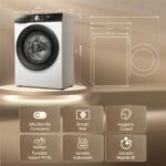 Hisense WF3S1043BW3 - Lavadora de carga frontal, 10 kg, 1400 rpm, Blanco - Imagen 3