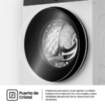 Hisense WF5I9043BWFS - Lavadora de carga frontal, 9 kg, 1400 rpm, Blanco - Imagen 11