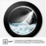 Hisense WF5I9043BWFS - Lavadora de carga frontal, 9 kg, 1400 rpm, Blanco - Imagen 8