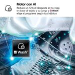 LG F2X50S8TSC - Lavadora de carga frontal, 8 kg, 1200 rpm, Inox - Imagen 9