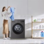 LG F4A10S8NDK - Lavadora de carga frontal, 8 kg, 1400 rpm, Grafito Silver - Imagen 10