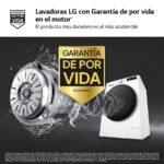 LG F4WR6010A0W - Lavadora de carga frontal, 10 kg, 1400 rpm, Blanco - Imagen 7