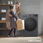 LG F4X5009TBB - Lavadora de carga frontal, 9 kg, 1400 rpm, Acero Grafito Mate - Imagen 10