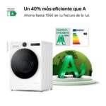 LG F4X7013TWS - Lavadora de carga frontal, 13 kg, 1400 rpm, Blanco - Imagen 3