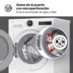 LG F4X7013TWS - Lavadora de carga frontal, 13 kg, 1400 rpm, Blanco - Imagen 7