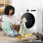 LG F4X7013TWS - Lavadora de carga frontal, 13 kg, 1400 rpm, Blanco - Imagen 9