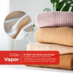 Nilson NL8200AI - Lavadora de carga frontal, 8 kg, Blanco - Imagen 6