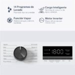 VOK EVW-8BAWL2412 - Lavadora de carga frontal, 8 kg, 1200 rpm, Blanco - Imagen 6