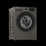 Whirlpool WAM 07GB SPT - Lavadora de carga frontal, 10 kg, 1400 rpm, Gris Manhattan