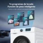 VOK EVW-10BAW12PR - Lavadora de carga frontal, 10 kg, 1200 rpm, Blanco - Imagen 8