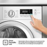 Hisense WF3M841BWIES - Lavadora integrable, 8 kg, 1400 rpm, Sin panelar - Imagen 9