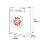 AEG LWR7304L4B - Lavadora secadora, 11 kg + 7 kg, 1400 rpm, Blanco - Imagen 2